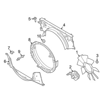 Ford OE - Cooling Fan
