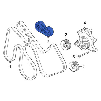Ford OE - Accessory Drive Belt Tensioner Assembly