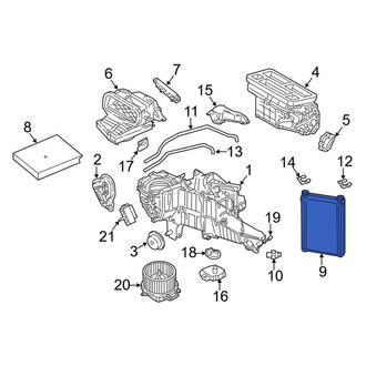 Ford OE - HVAC Heater Core