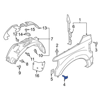 Ford OE - Wheel Arch Flare Screw