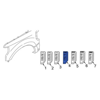 Ford OE - Front Right Fender Emblem