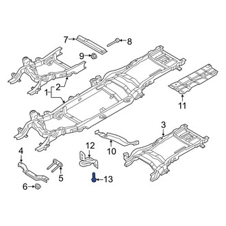 Ford OE - Tow Hook Bolt