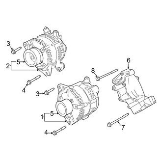 Ford OE - Electrical - Alternator (With Dual Alternators)