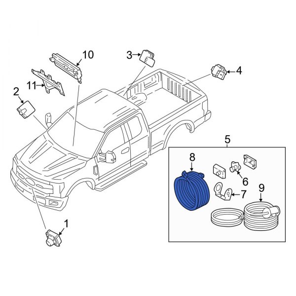 Park Assist Camera Wiring Harness