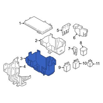 Ford OE - Upper Fuse Box Cover
