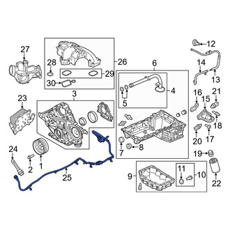 Ford OE - Engine Heater Cord
