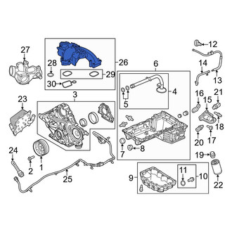 Ford OE - Upper Engine Intake Manifold
