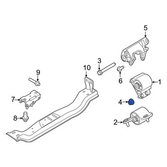 Ford OE - Engine Mount Nut