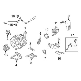Ford OE - Engine - Turbocharger & Components