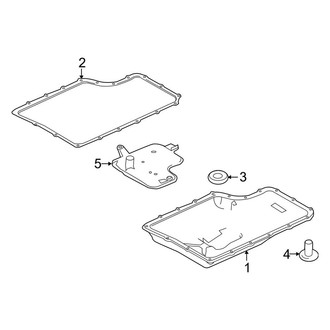 Ford OE - Transmission Components (Crew Cab)