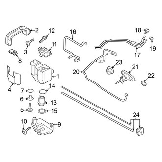Ford OE - Emission System - Emission Components (Emission Reduction System), (Crew Cab)
