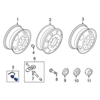 Ford OE - Wheel Lock Set
