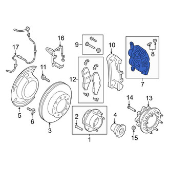 Ford OE - Front Left Disc Brake Caliper