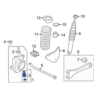 Ford OE - Front Lower Suspension Ball Joint