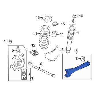 Ford OE - Front Left Radius Arm