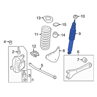 Ford OE - Front Suspension Shock Absorber