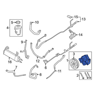 Ford OE - Power Steering Pump