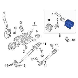 Ford OE - Steering Column Switch Housing