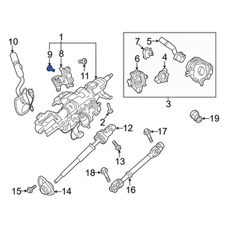 Ford OE - Automatic Transmission Shift Lever Bolt