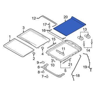 Ford OE - Sunroof Cover