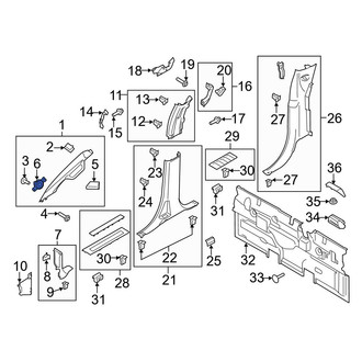 Ford OE - Center Front Speaker