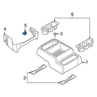Ford OE - Console Trim Panel Clip