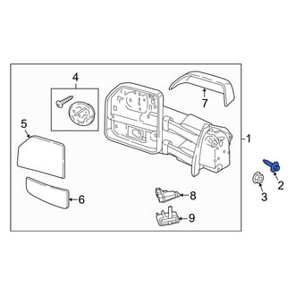 Ford OE - Door Mirror Bolt