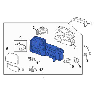 Ford OE - Front Right Door Mirror