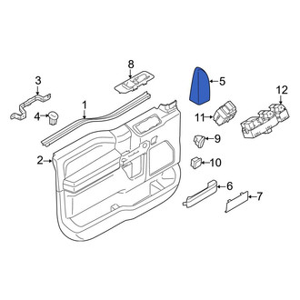 Ford OE - Front Left Inner Door Mirror Trim Ring
