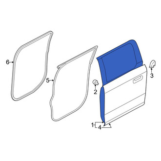 Ford OE - Rear Left Door Shell