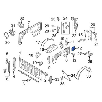 Ford OE - Truck Bed Panel