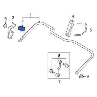 Ford OE - Rear Suspension Stabilizer Bar Bushing