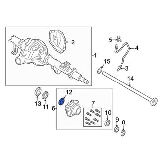 Ford OE - Rear Inner Wheel Bearing Race