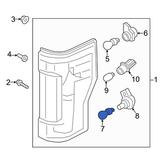 Ford OE - Rear Turn Signal Light Bulb