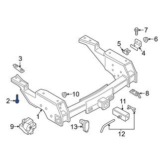 Ford OE - Trailer Hitch Receiver Bolt