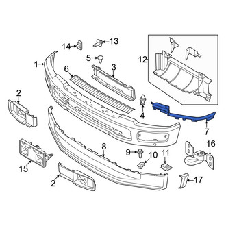 Ford OE - Front Right Bumper Trim
