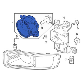 Ford OE - Front Fog Light