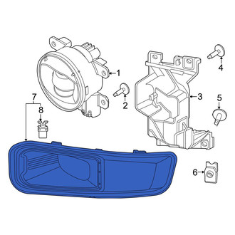 Ford OE - Front Left Fog Light Trim
