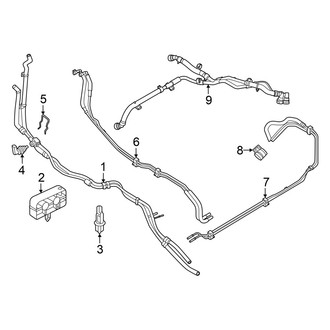 Ford OE - Cooling - Hoses & Lines (Secondary Cooling System)