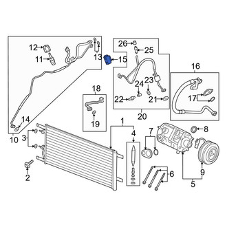 Ford OE - A/C Expansion Valve