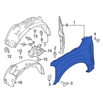 Ford OE - Front Right Fender