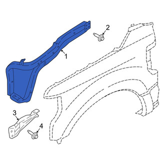 Ford OE - Front Right Fender Rail
