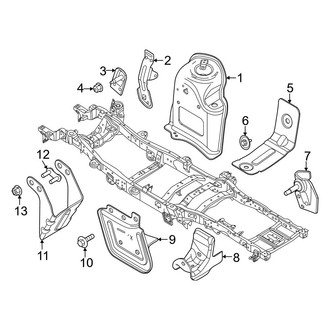 Ford OE - Frame & Components (Suspension Mounting), (Regular Cab / Crew Cab)