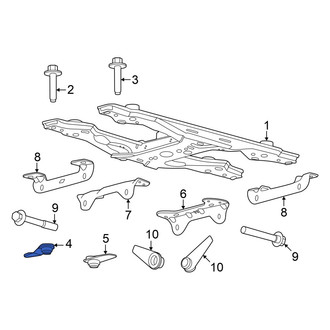 Ford OE - Front Trailer Hitch Nut