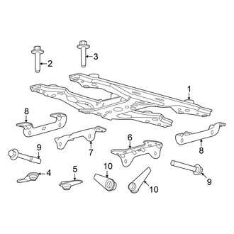 Ford OE - Frame & Components (5th Wheel, Frame Mounted), (Regular Cab / Crew Cab)