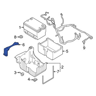 Ford OE - Battery Hold Down