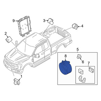 Ford OE - Park Assist Camera Wiring Harness