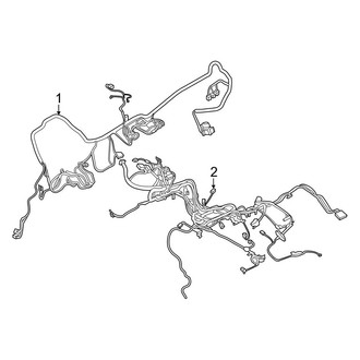 Ford OE - Electrical - Wiring Harness (Regular Cab / Crew Cab)