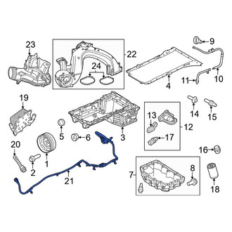 Ford OE - Engine Heater Connector