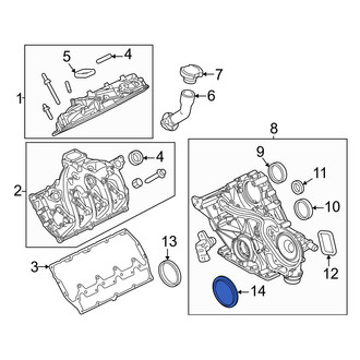 Ford OE - Rear Engine Crankshaft Seal